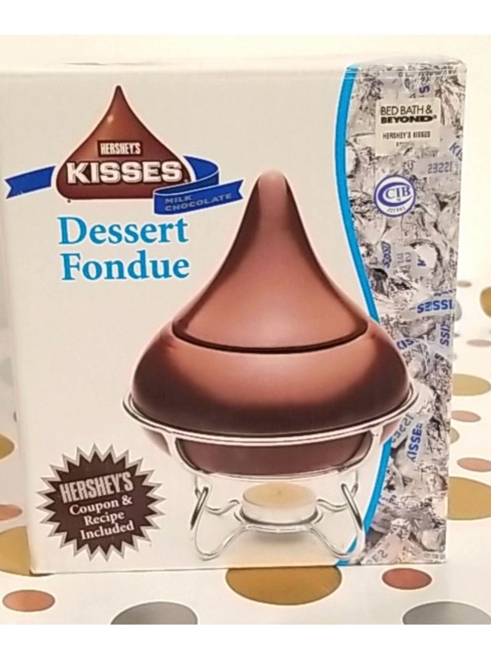 Hershey's Kisses Chocolate Brown Dessert Fondue